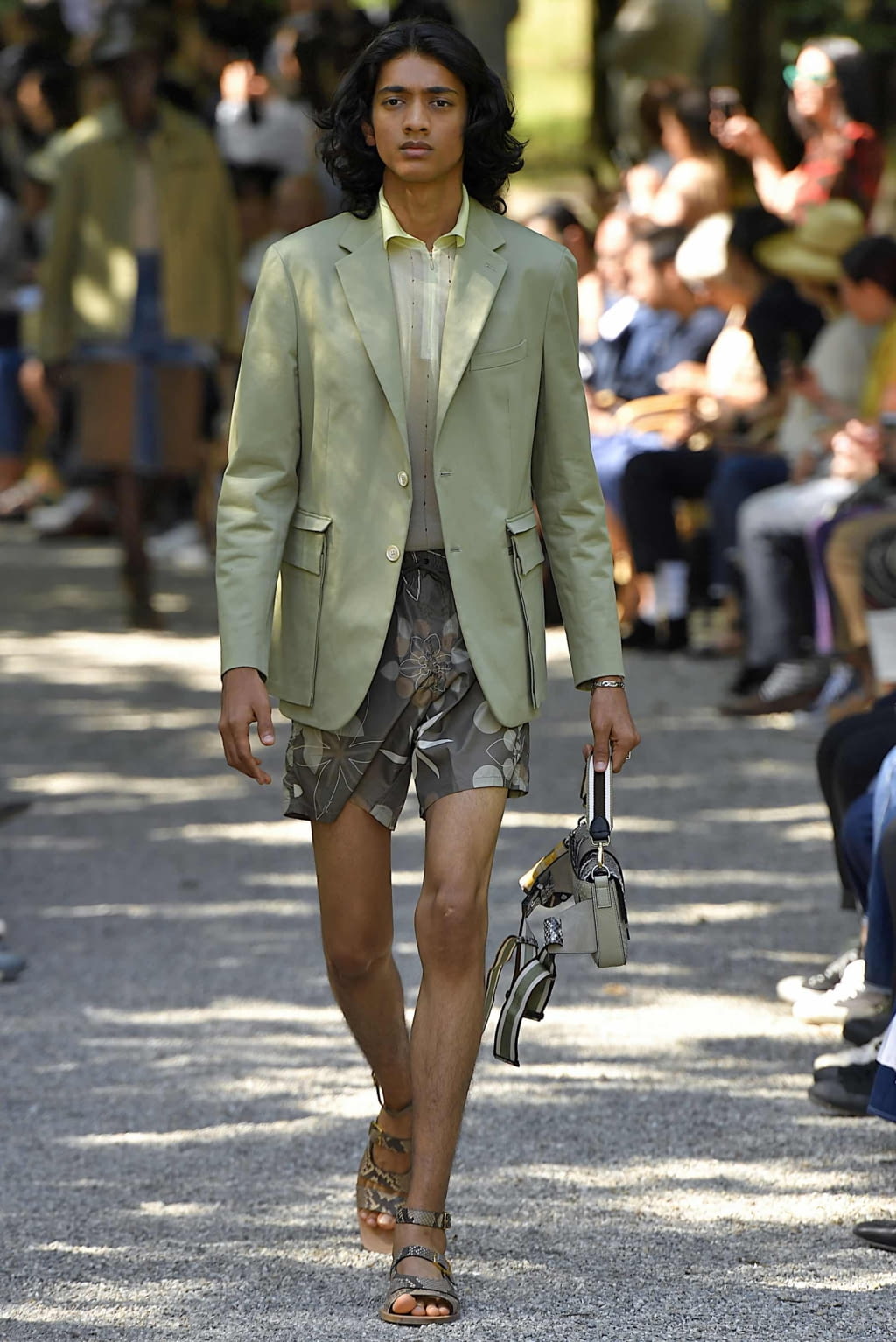 Fashion Week Milan Spring/Summer 2020 look 6 de la collection Fendi menswear