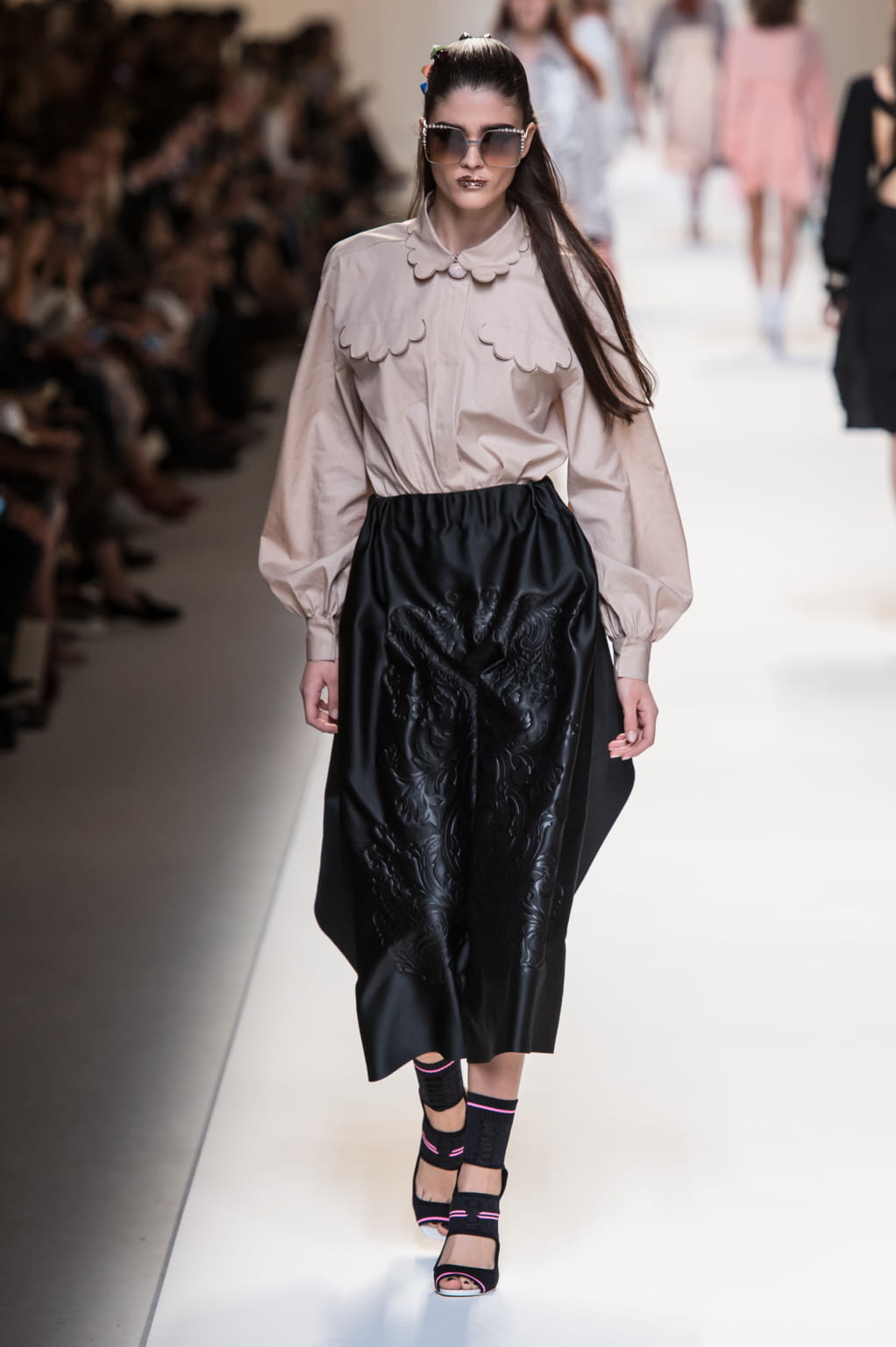 Fashion Week Milan Spring/Summer 2017 look 26 de la collection Fendi womenswear