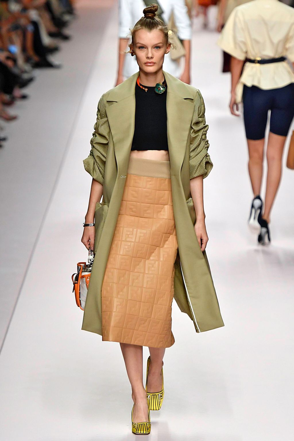 Fashion Week Milan Spring/Summer 2019 look 25 from the Fendi collection 女装