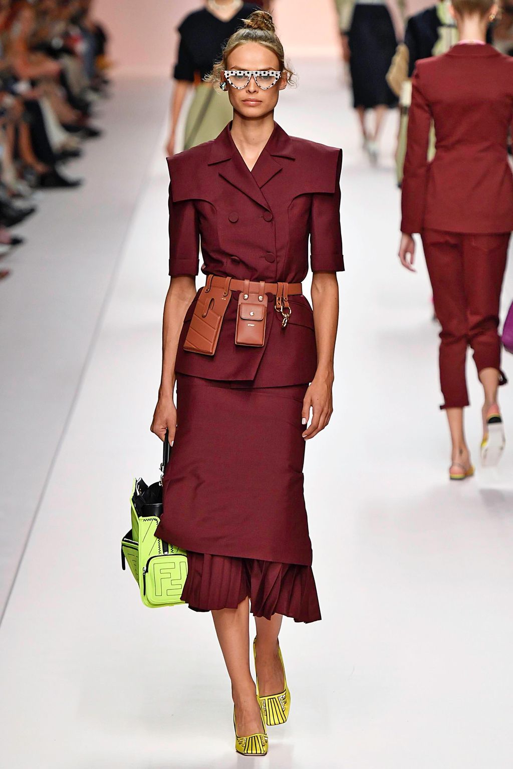 Fashion Week Milan Spring/Summer 2019 look 35 de la collection Fendi womenswear