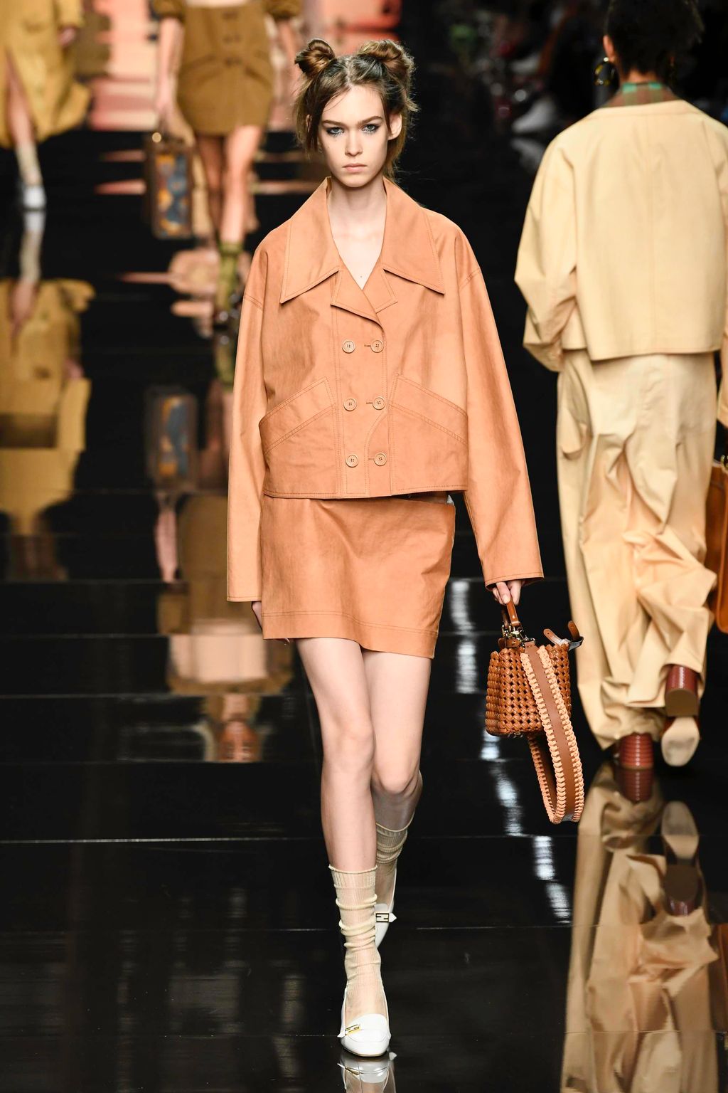 Fashion Week Milan Spring/Summer 2020 look 22 from the Fendi collection womenswear