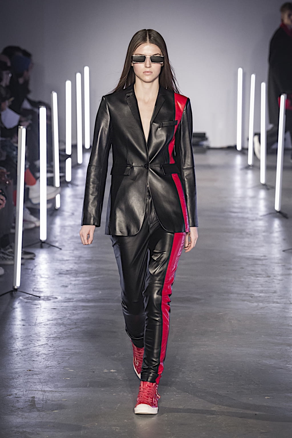 Fashion Week London Fall/Winter 2020 look 26 from the Feng Chen Wang collection menswear