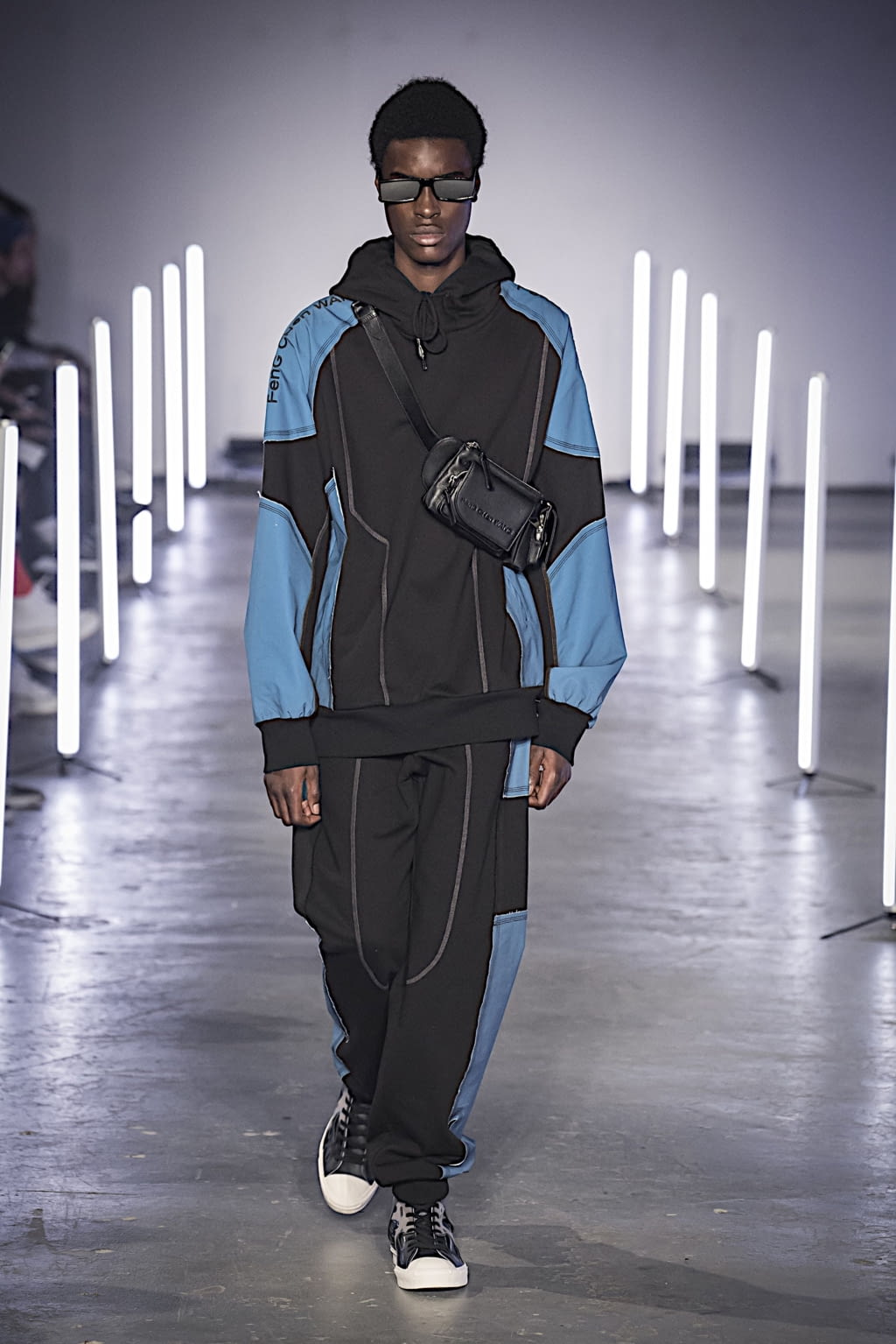 Fashion Week London Fall/Winter 2020 look 20 from the Feng Chen Wang collection menswear