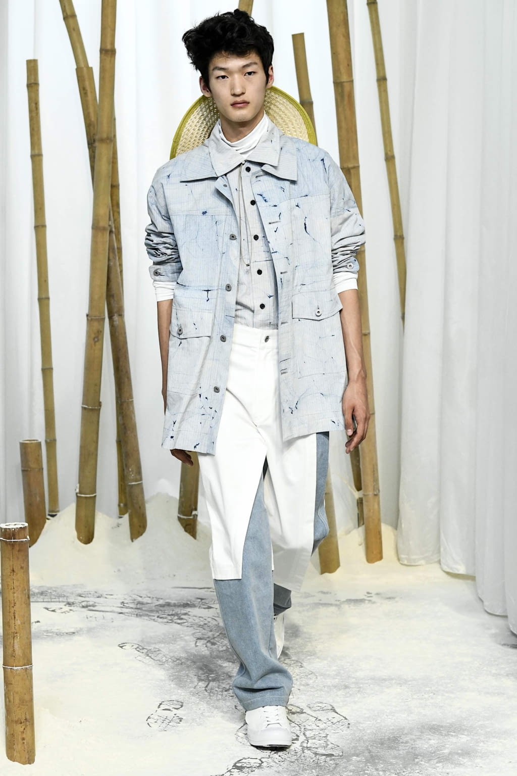 Fashion Week London Spring/Summer 2020 look 16 de la collection Feng Chen Wang menswear