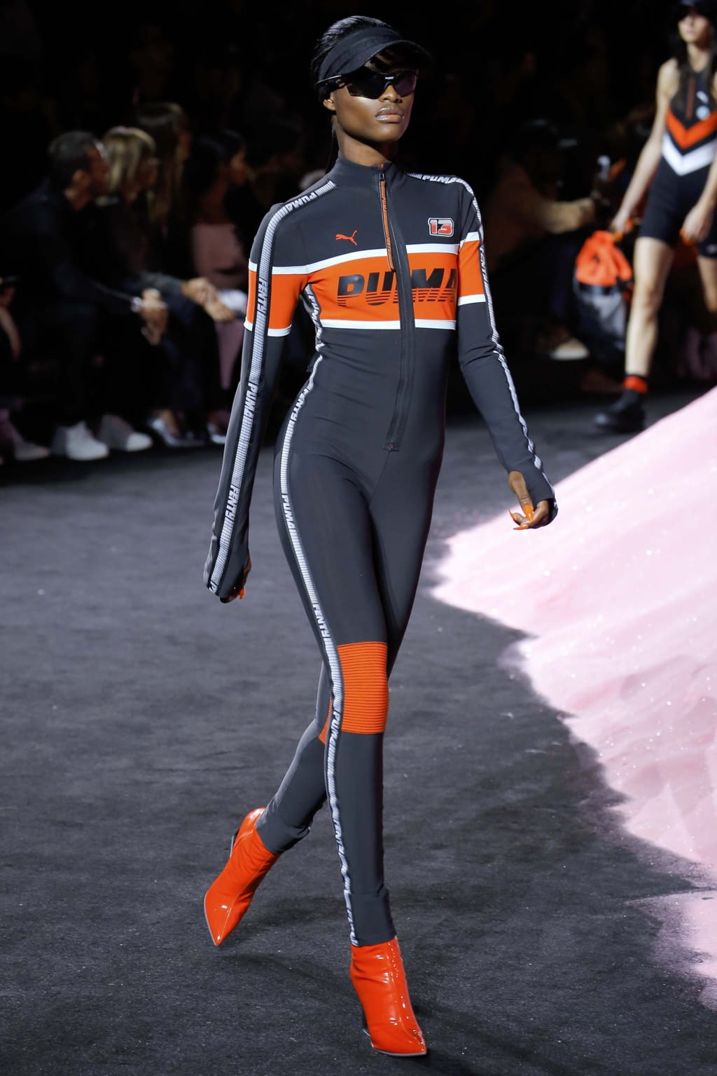 Fashion Week New York Spring/Summer 2018 look 19 from the Fenty x Puma by Rihanna collection womenswear