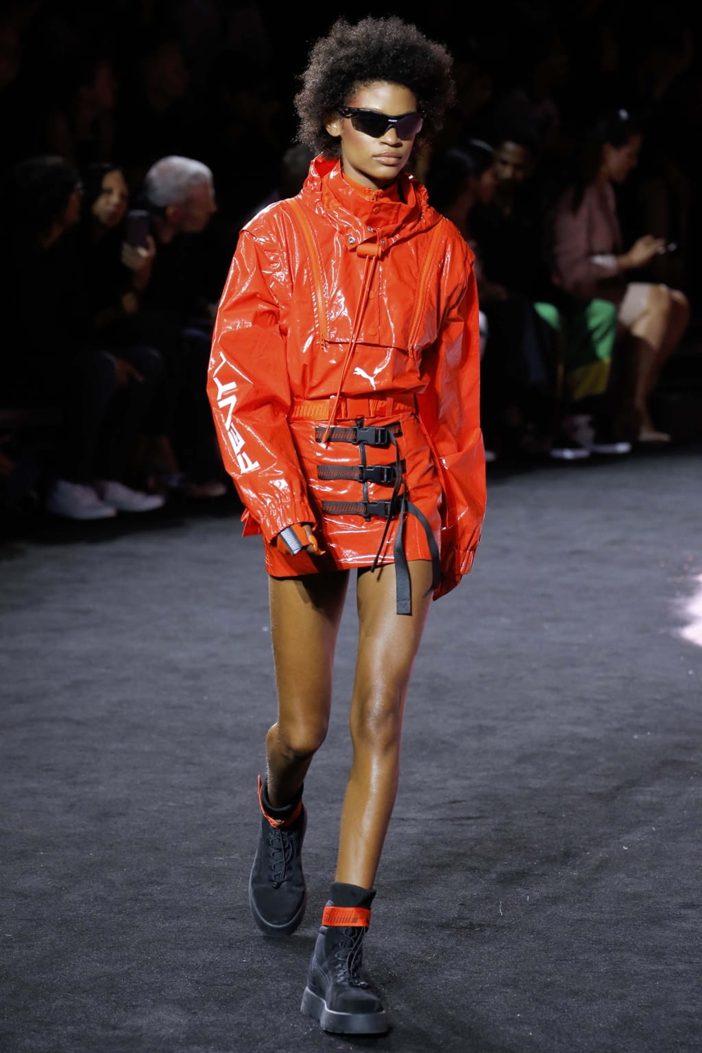 Fashion Week New York Spring/Summer 2018 look 22 from the Fenty x Puma by Rihanna collection womenswear