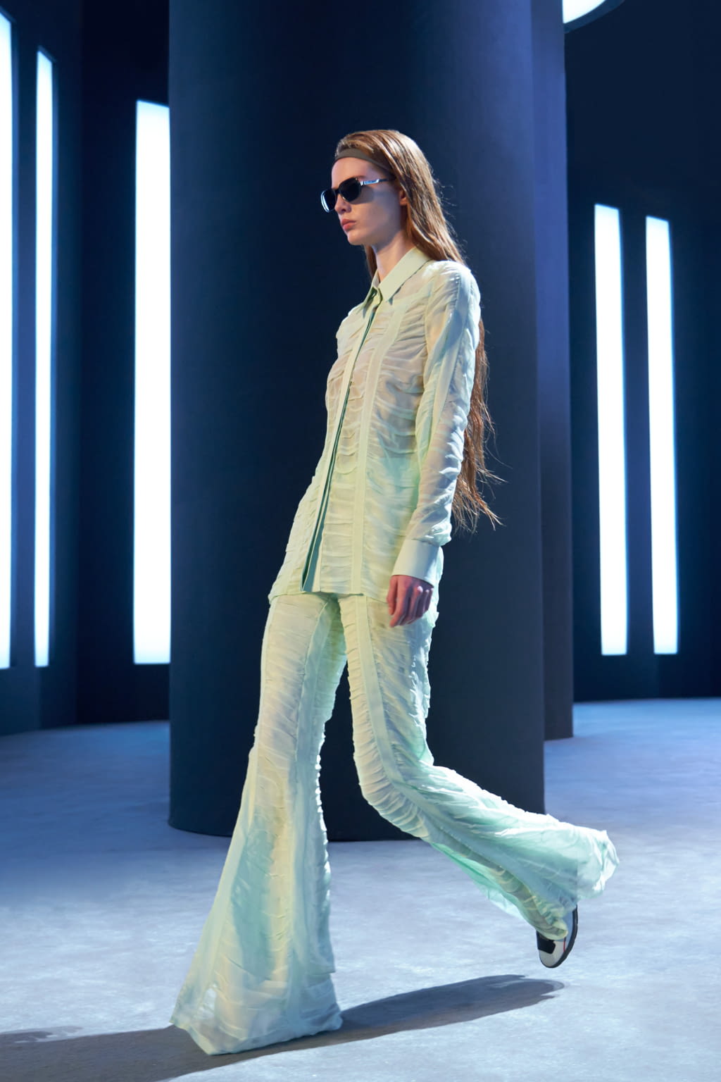 Fashion Week Milan Fall/Winter 2021 look 12 de la collection Ferragamo womenswear