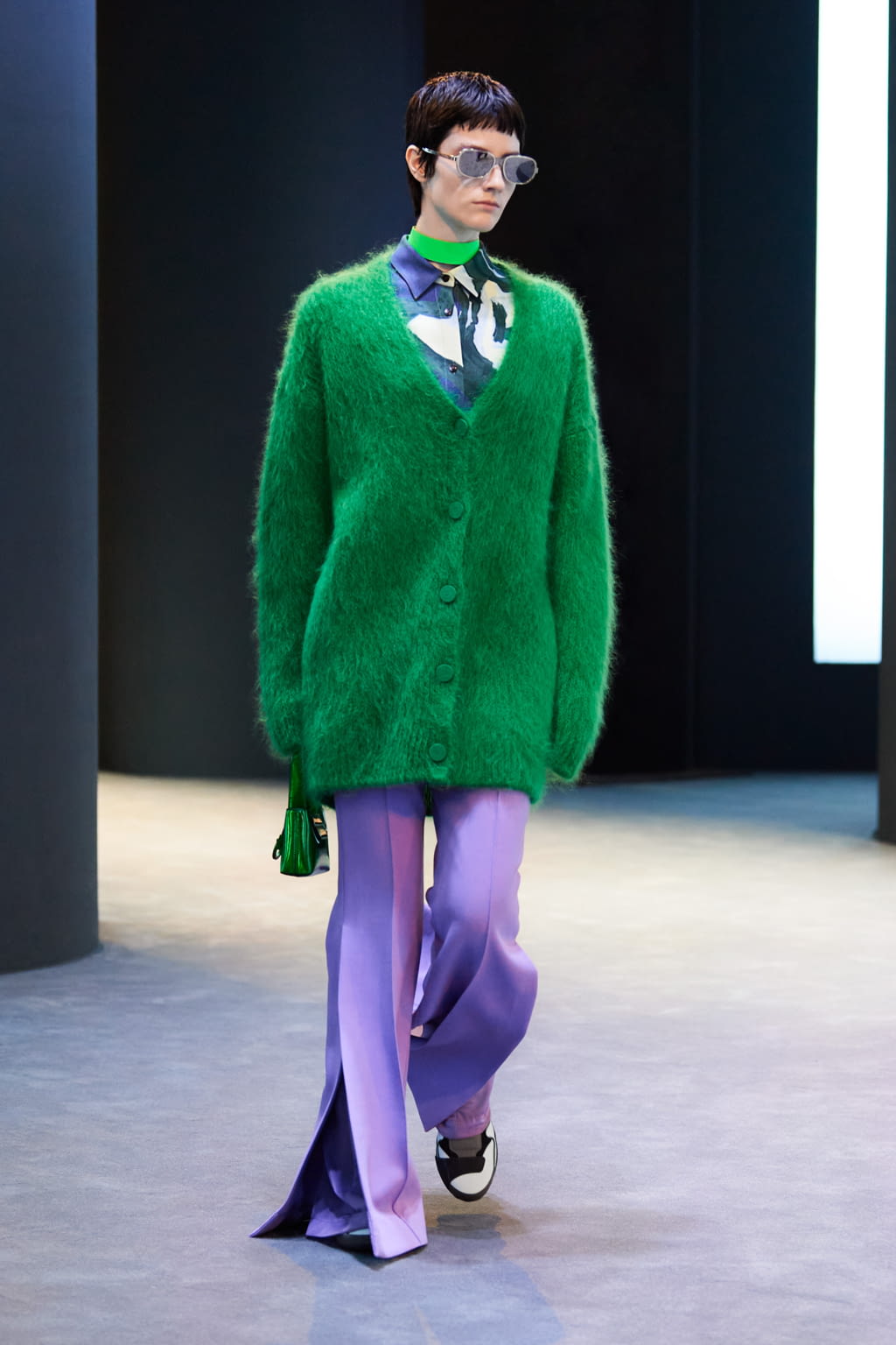 Fashion Week Milan Fall/Winter 2021 look 34 de la collection Ferragamo womenswear