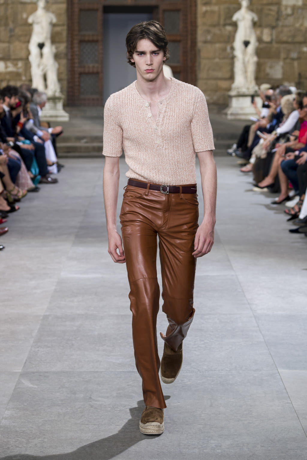 Fashion Week Florence Spring/Summer 2020 look 11 from the Ferragamo collection menswear