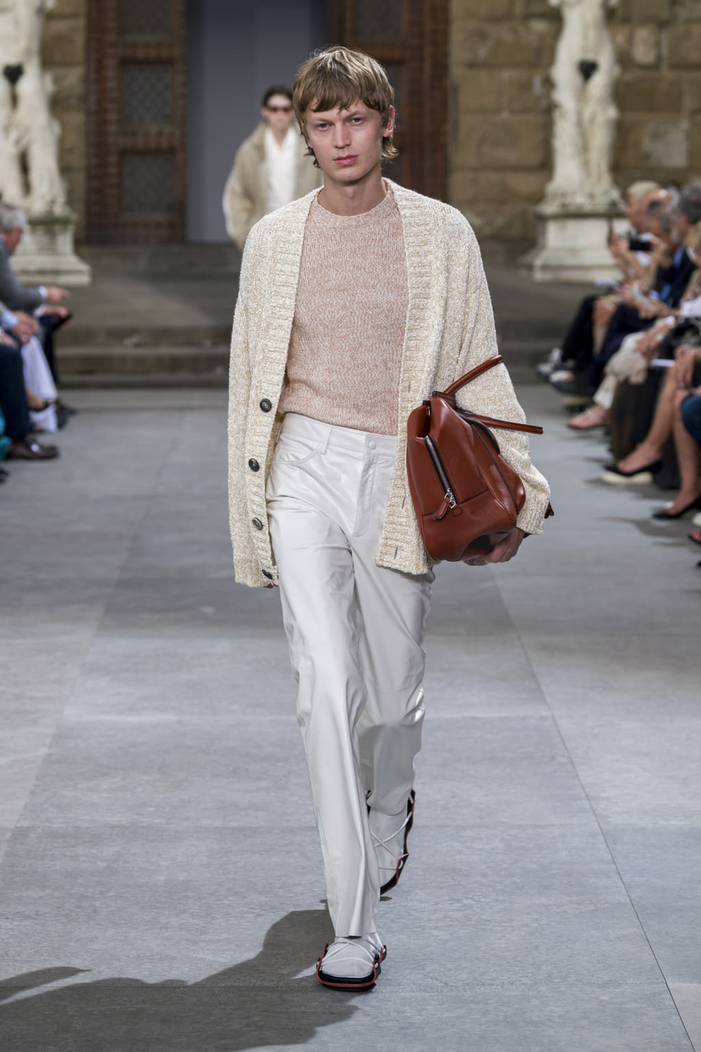 Fashion Week Florence Spring/Summer 2020 look 12 from the Ferragamo collection 男装