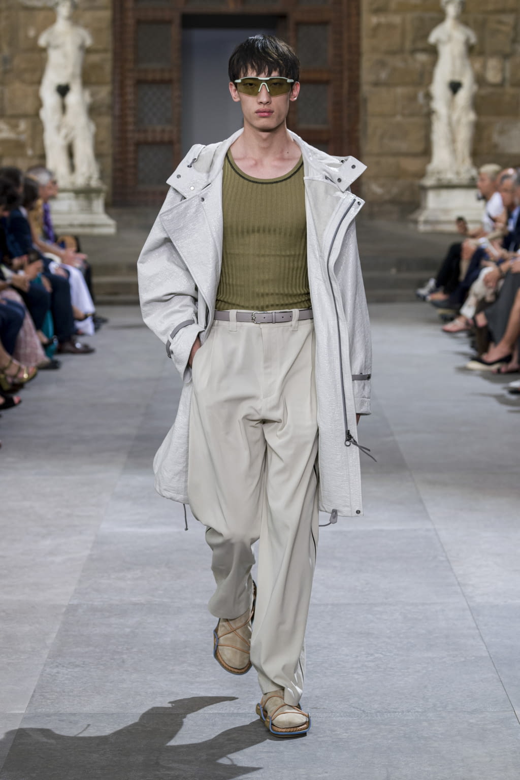Fashion Week Florence Spring/Summer 2020 look 17 de la collection Ferragamo menswear