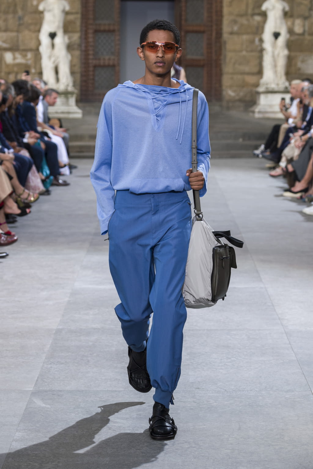 Fashion Week Florence Spring/Summer 2020 look 27 from the Ferragamo collection menswear