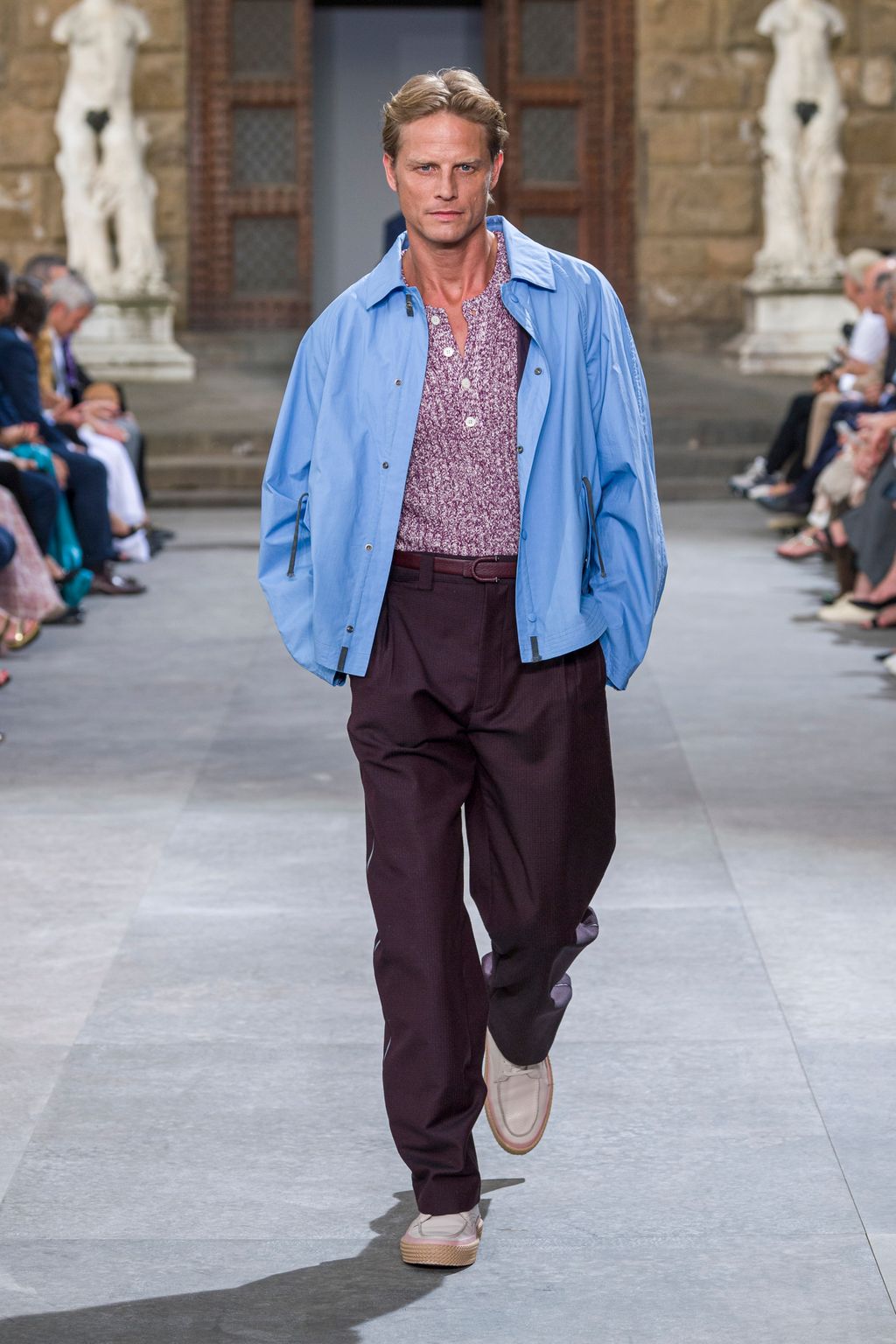 Fashion Week Florence Spring/Summer 2020 look 29 from the Ferragamo collection menswear
