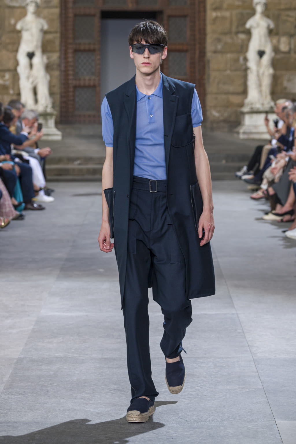Fashion Week Florence Spring/Summer 2020 look 31 de la collection Ferragamo menswear
