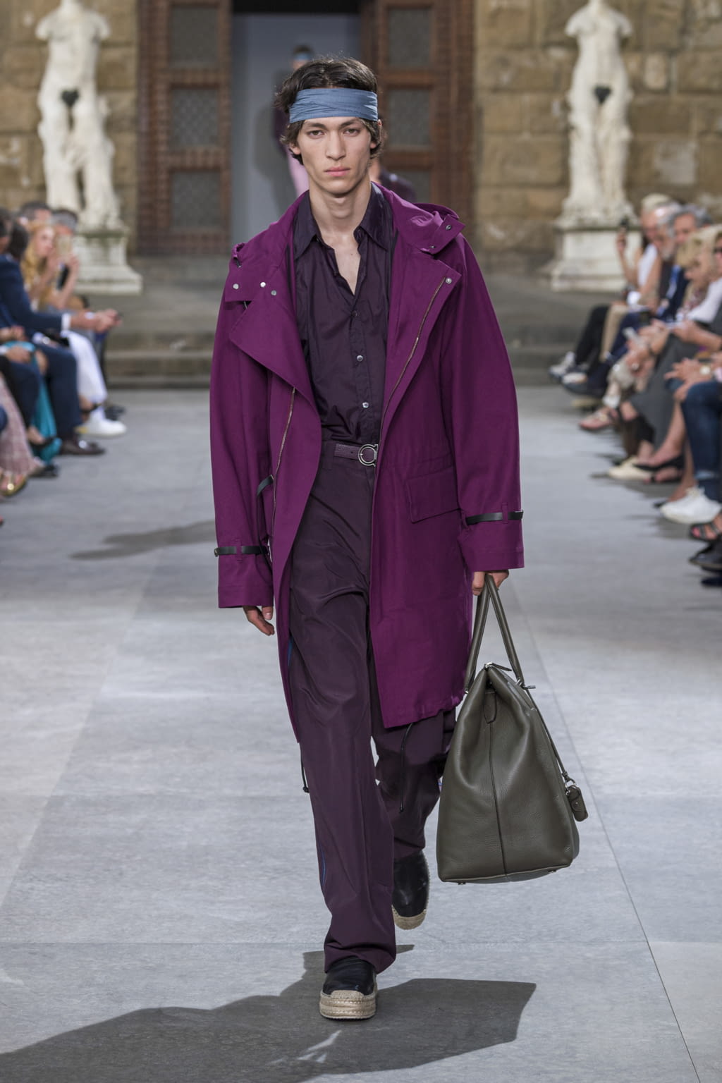 Fashion Week Florence Spring/Summer 2020 look 32 from the Ferragamo collection menswear