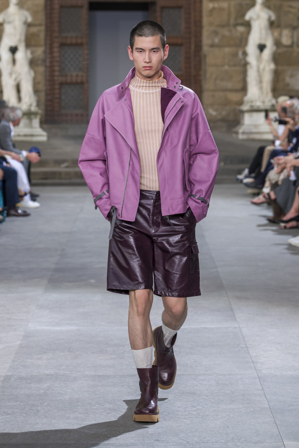 Fashion Week Florence Spring/Summer 2020 look 36 from the Ferragamo collection menswear