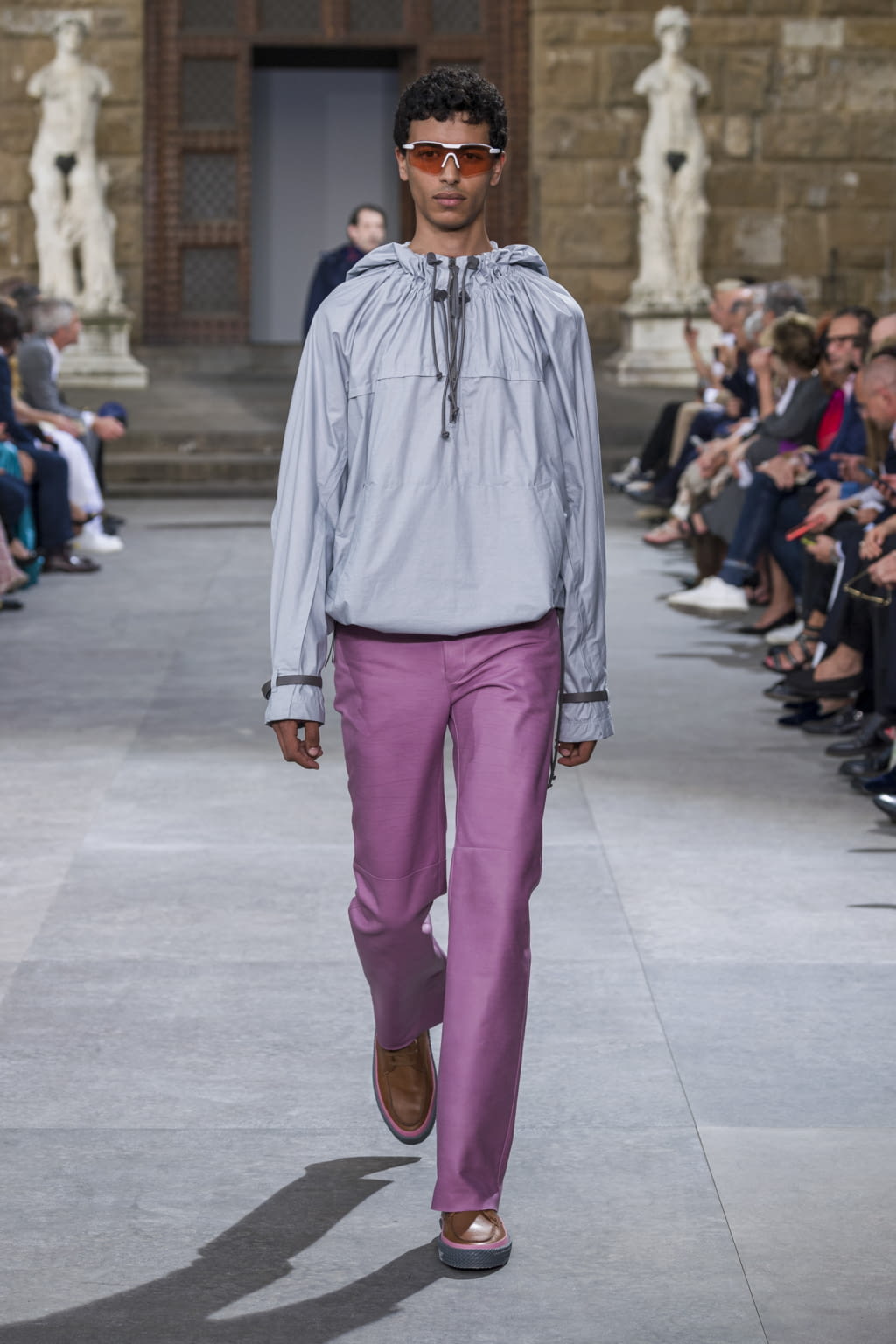 Fashion Week Florence Spring/Summer 2020 look 37 from the Ferragamo collection 男装