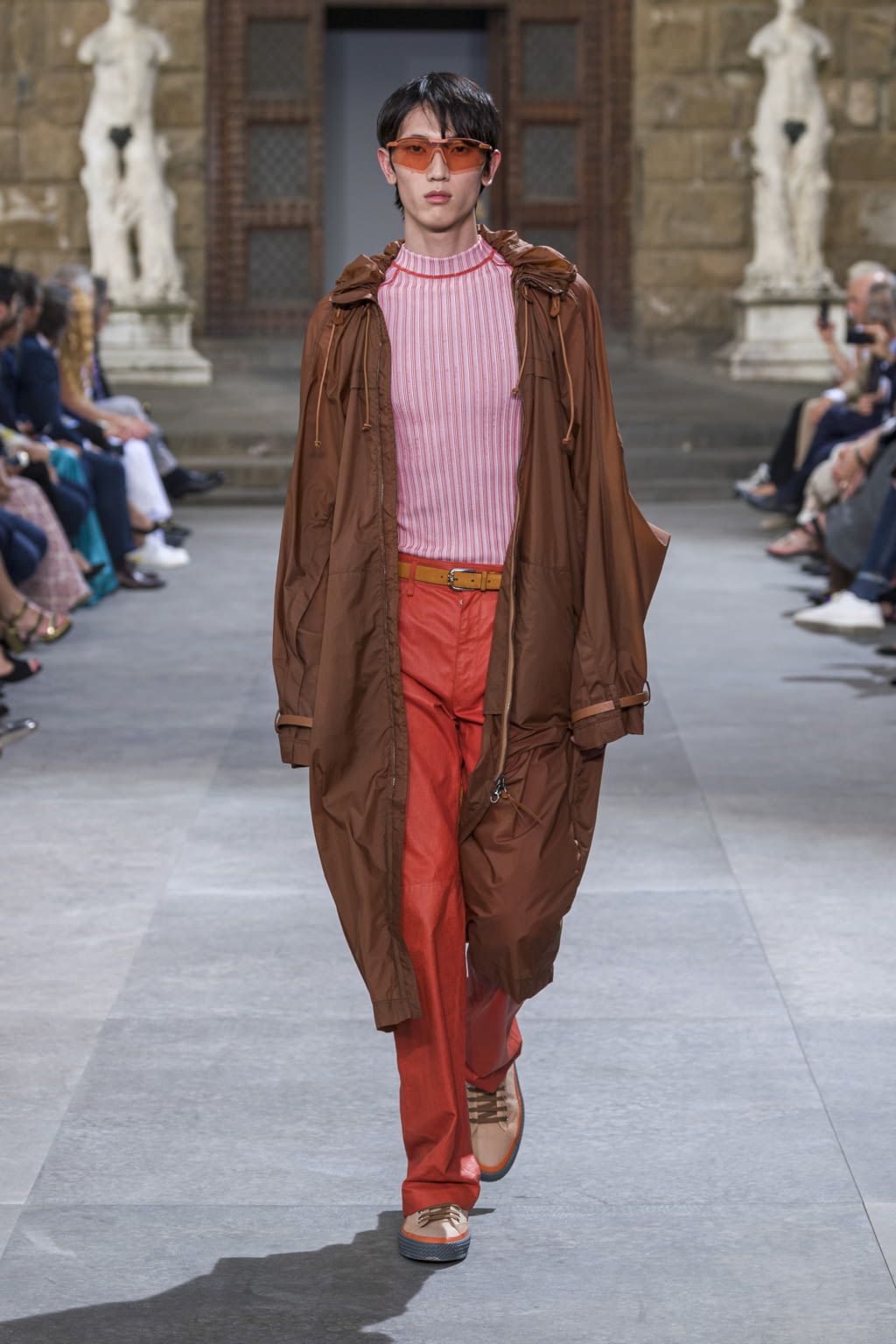 Fashion Week Florence Spring/Summer 2020 look 46 from the Ferragamo collection menswear