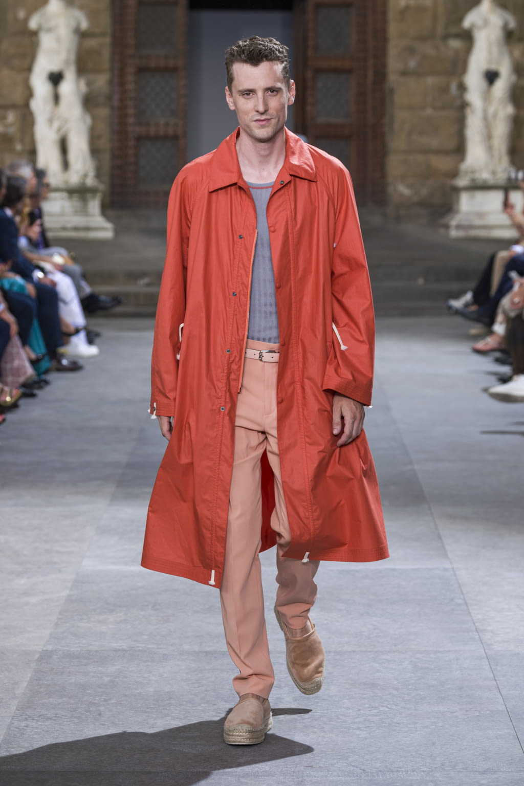 Fashion Week Florence Spring/Summer 2020 look 50 from the Ferragamo collection 男装