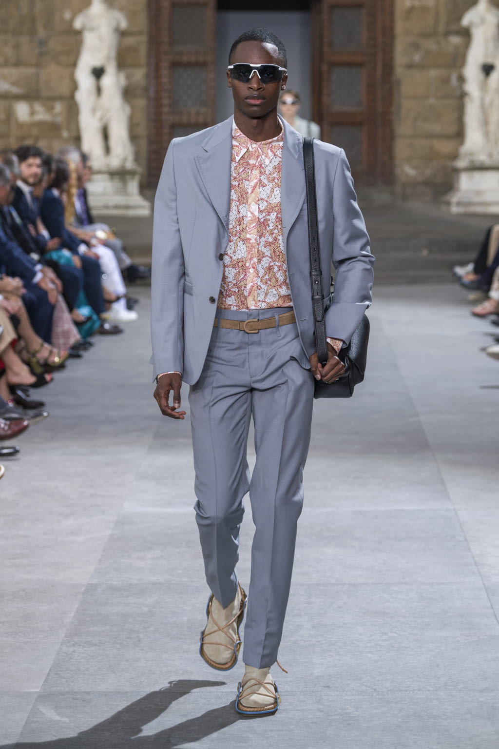 Fashion Week Florence Spring/Summer 2020 look 51 from the Ferragamo collection menswear