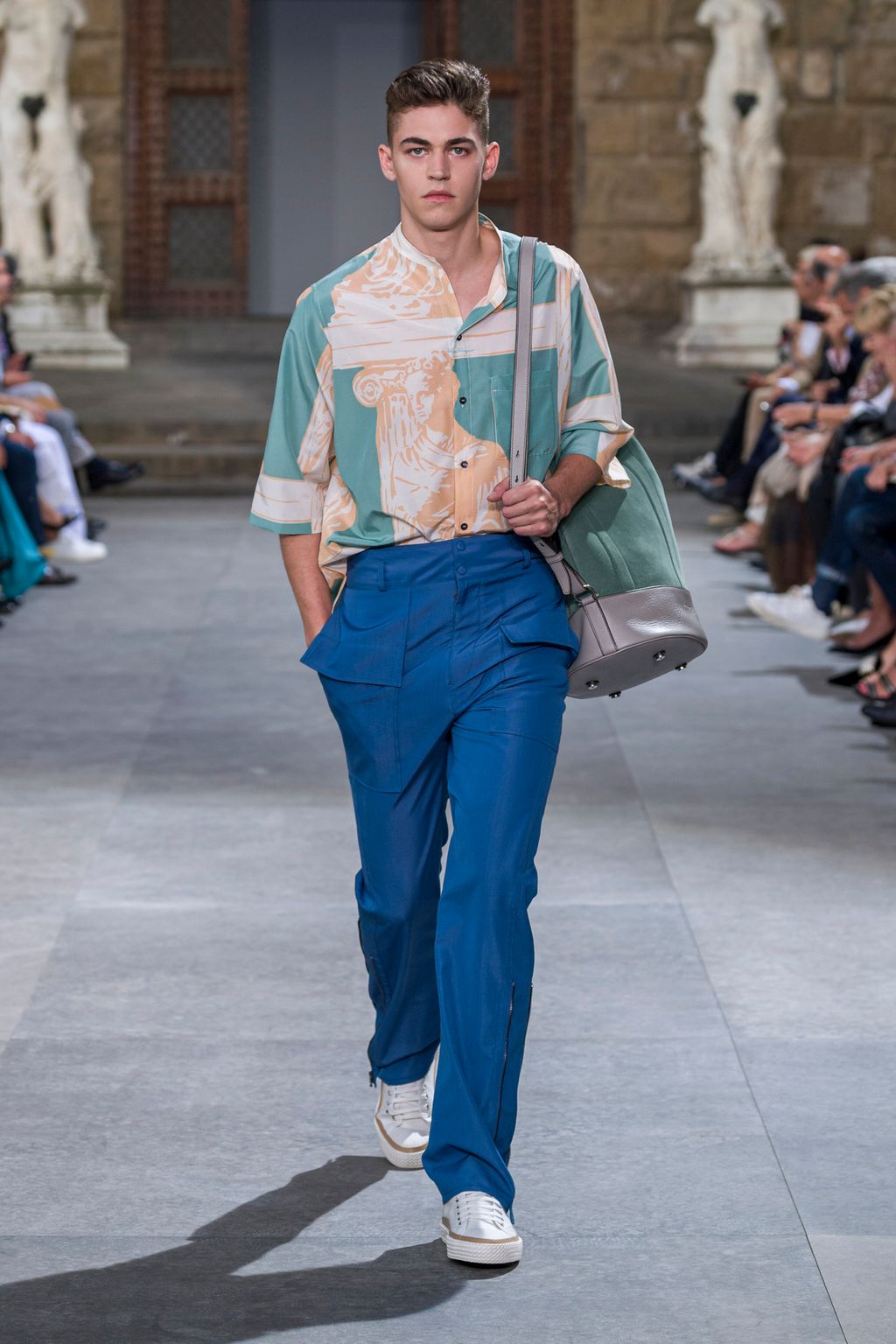 Fashion Week Florence Spring/Summer 2020 look 58 from the Ferragamo collection menswear