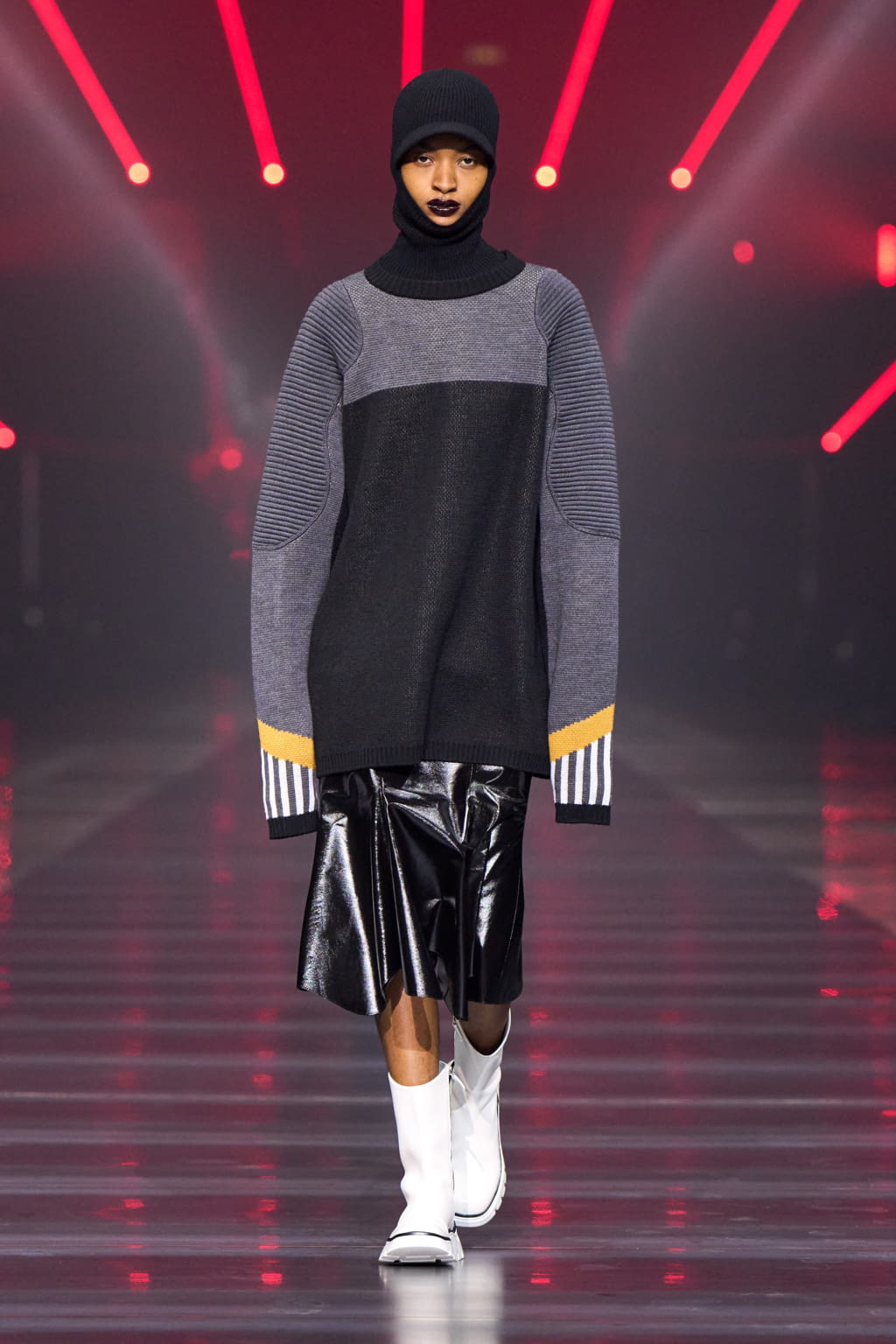 Fashion Week Milan Fall/Winter 2022 look 10 from the Ferrari collection womenswear