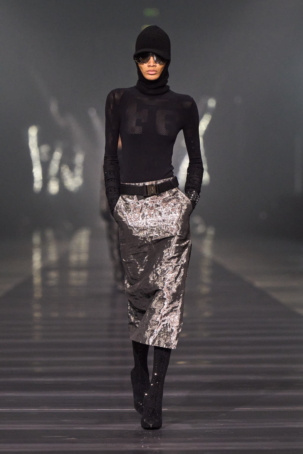 Fashion Week Milan Fall/Winter 2022 look 42 from the Ferrari collection womenswear