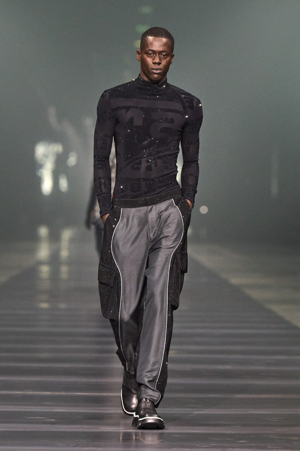 Fashion Week Milan Fall/Winter 2022 look 43 from the Ferrari collection womenswear