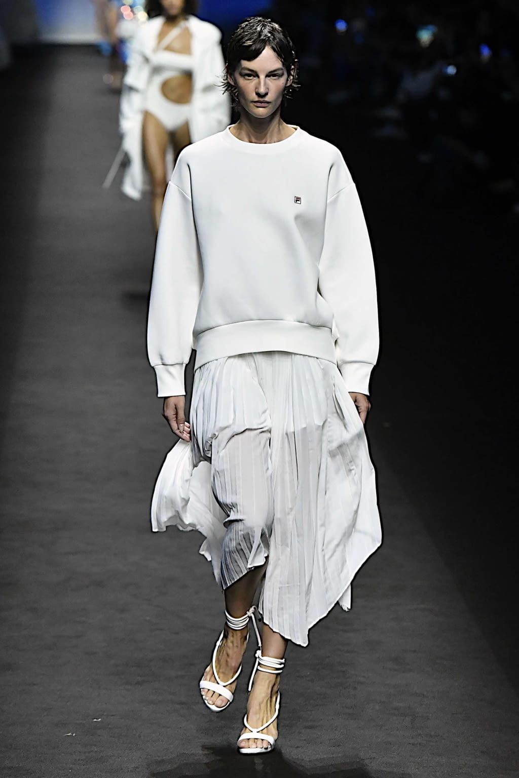 Fashion Week Milan Spring/Summer 2020 look 5 de la collection Fila womenswear