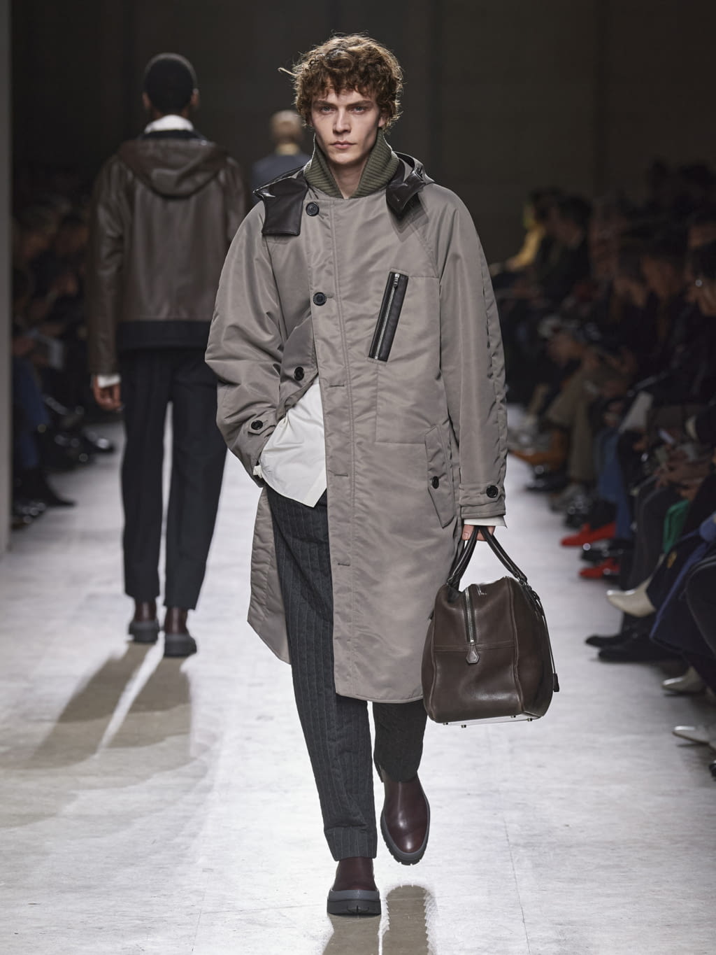 Fashion Week Paris Fall/Winter 2020 look 23 from the Hermès collection menswear