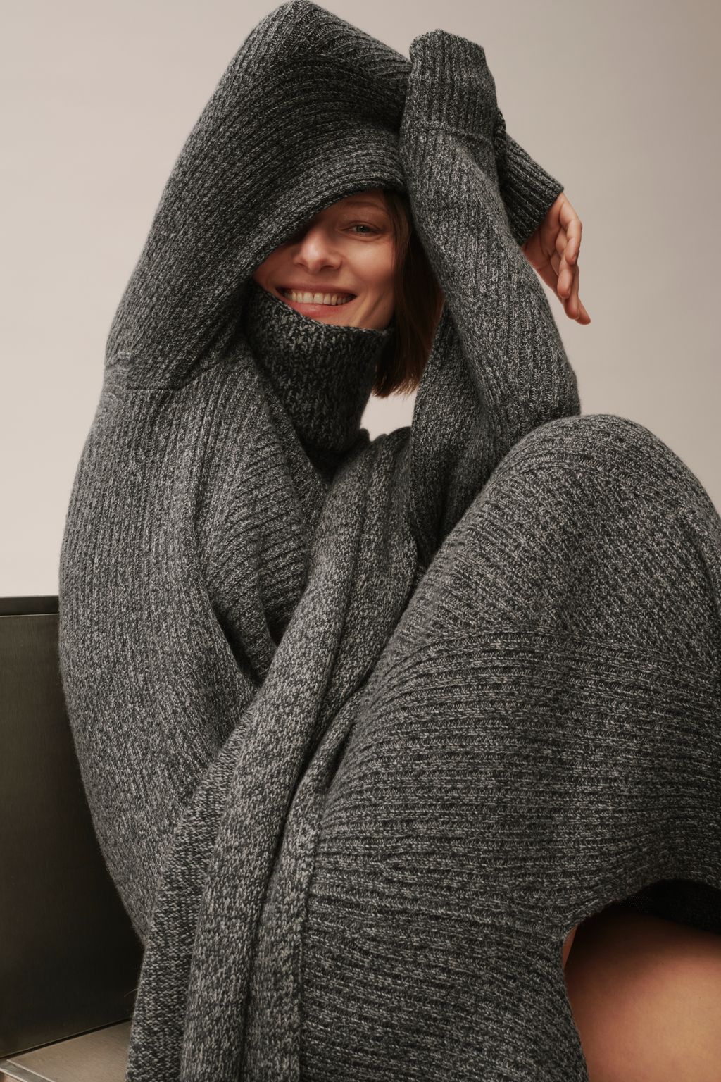 Fashion Week Paris Fall/Winter 2025 look 7 de la collection Eric Bompard womenswear