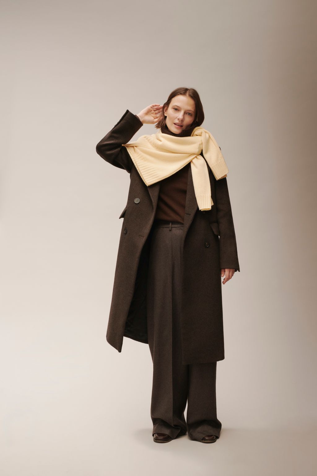 Fashion Week Paris Fall/Winter 2025 look 11 from the Eric Bompard collection womenswear