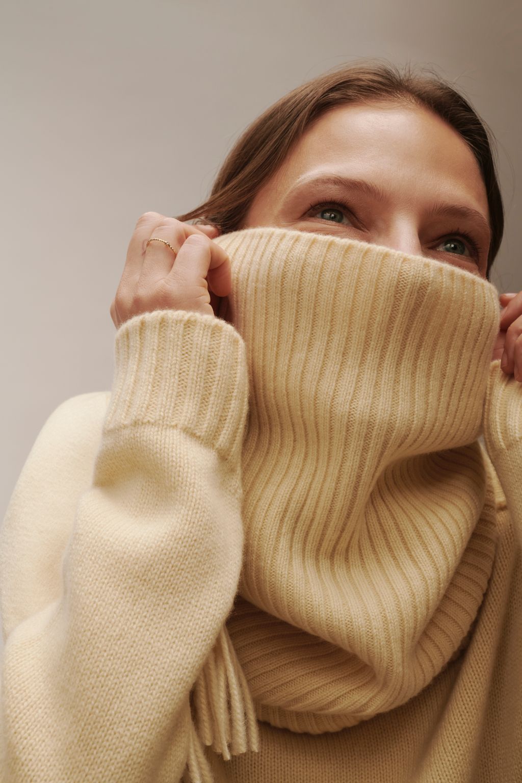Fashion Week Paris Fall/Winter 2025 look 17 de la collection Eric Bompard womenswear