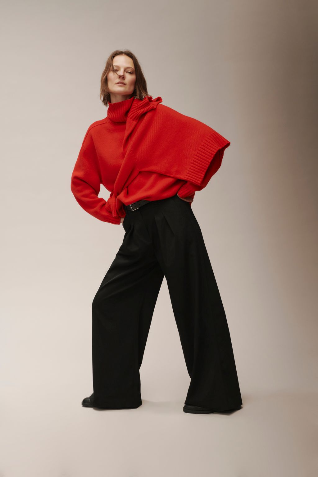 Fashion Week Paris Fall/Winter 2025 look 21 from the Eric Bompard collection womenswear