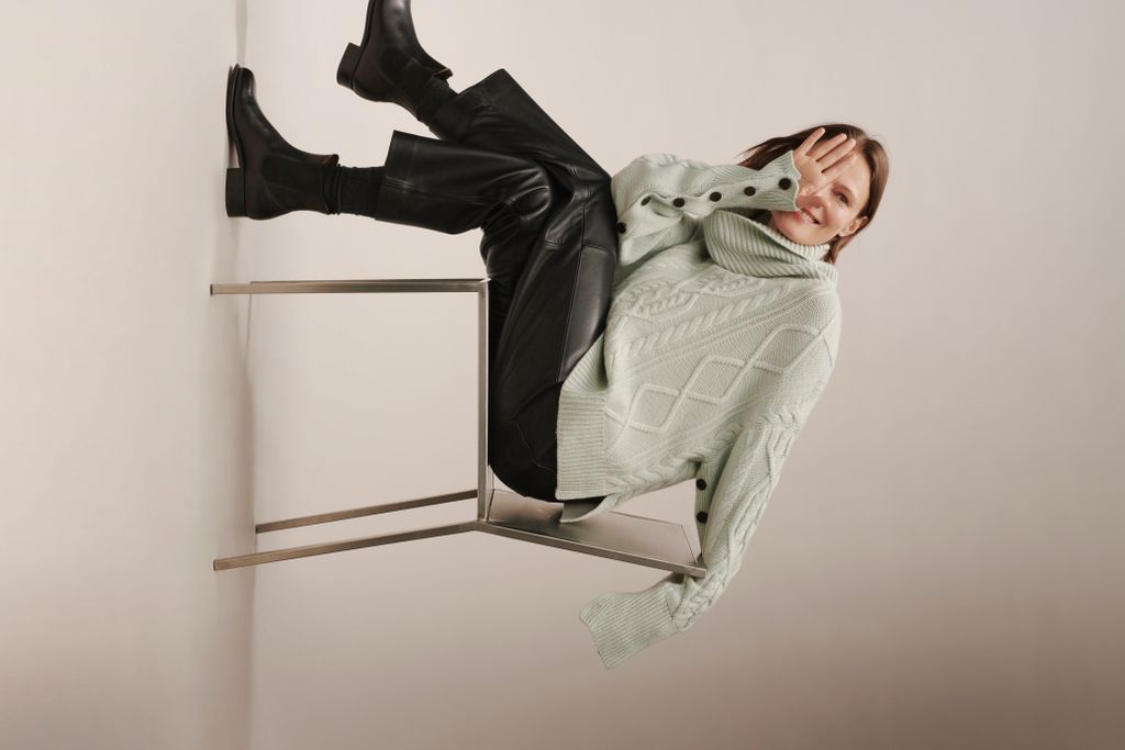 Fashion Week Paris Fall/Winter 2025 look 26 de la collection Eric Bompard womenswear