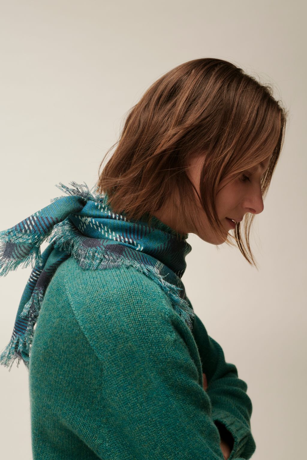 Fashion Week Paris Fall/Winter 2025 look 30 de la collection Eric Bompard womenswear