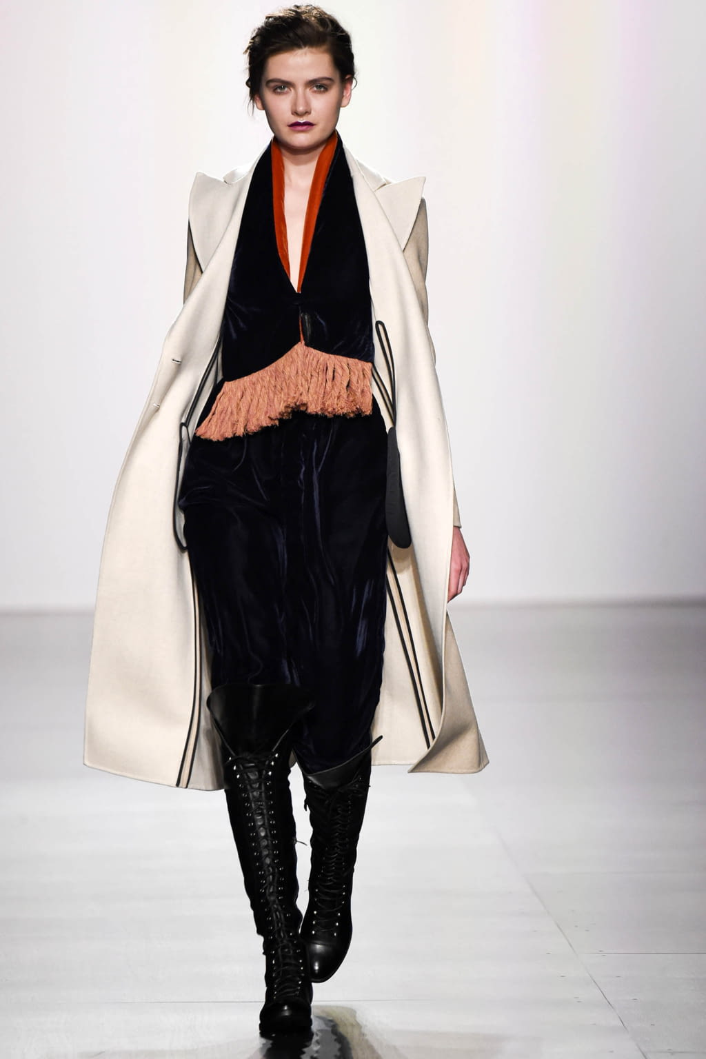 Fashion Week New York Fall/Winter 2017 look 1 from the Francesca Liberatore collection womenswear