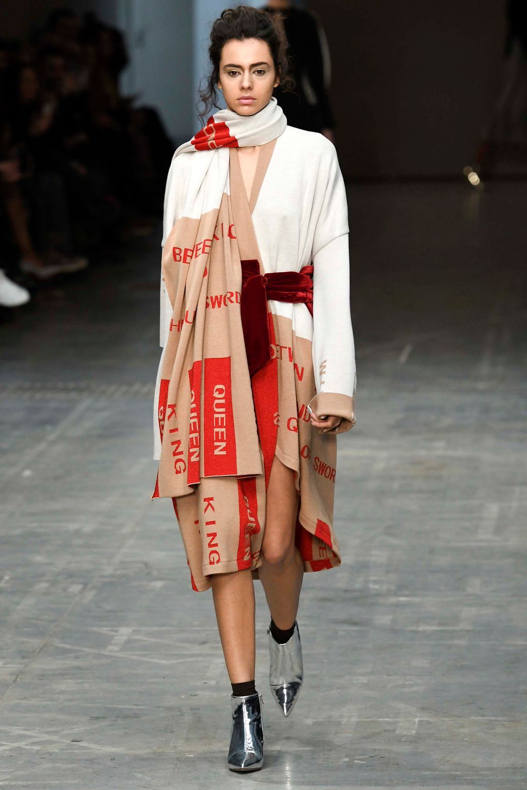 Fashion Week Milan Fall/Winter 2018 look 14 from the Francesca Liberatore collection womenswear
