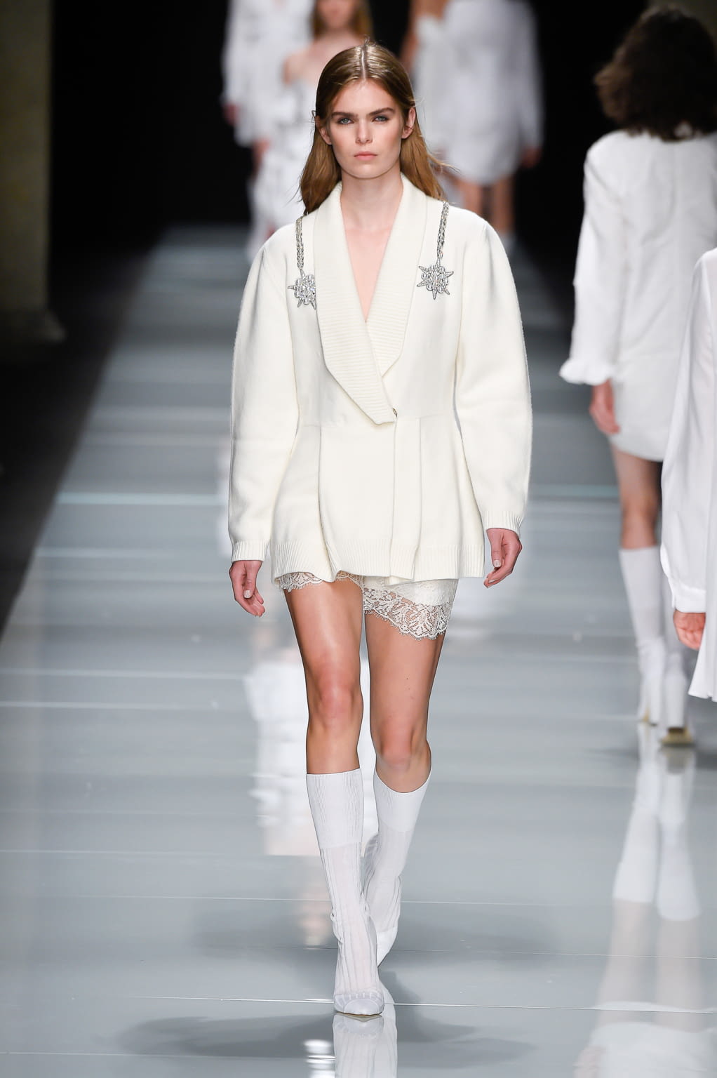 Fashion Week Milan Spring/Summer 2017 look 11 from the Francesco Scognamiglio collection womenswear