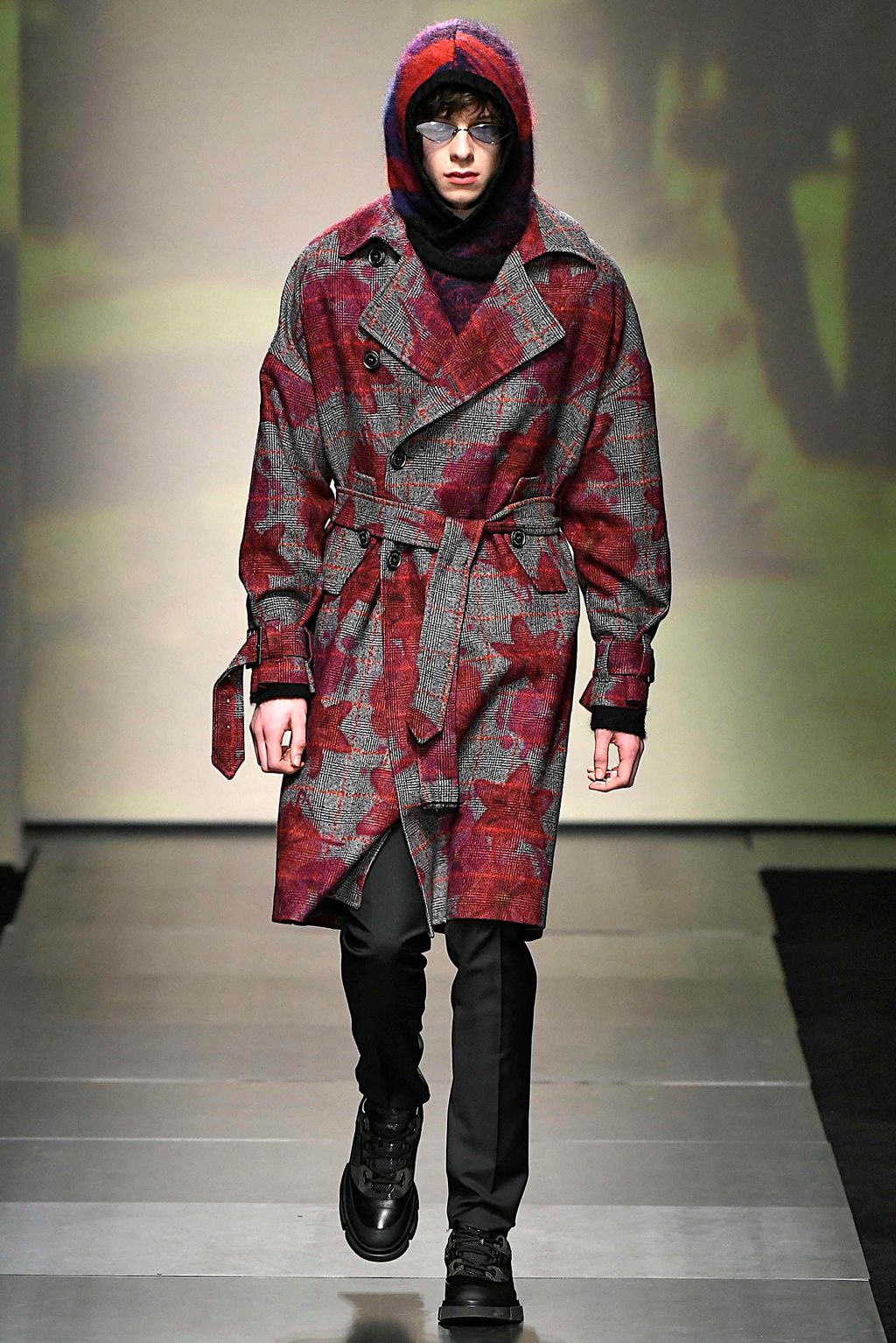 Fashion Week Milan Fall/Winter 2019 look 6 de la collection Frankie Morello menswear