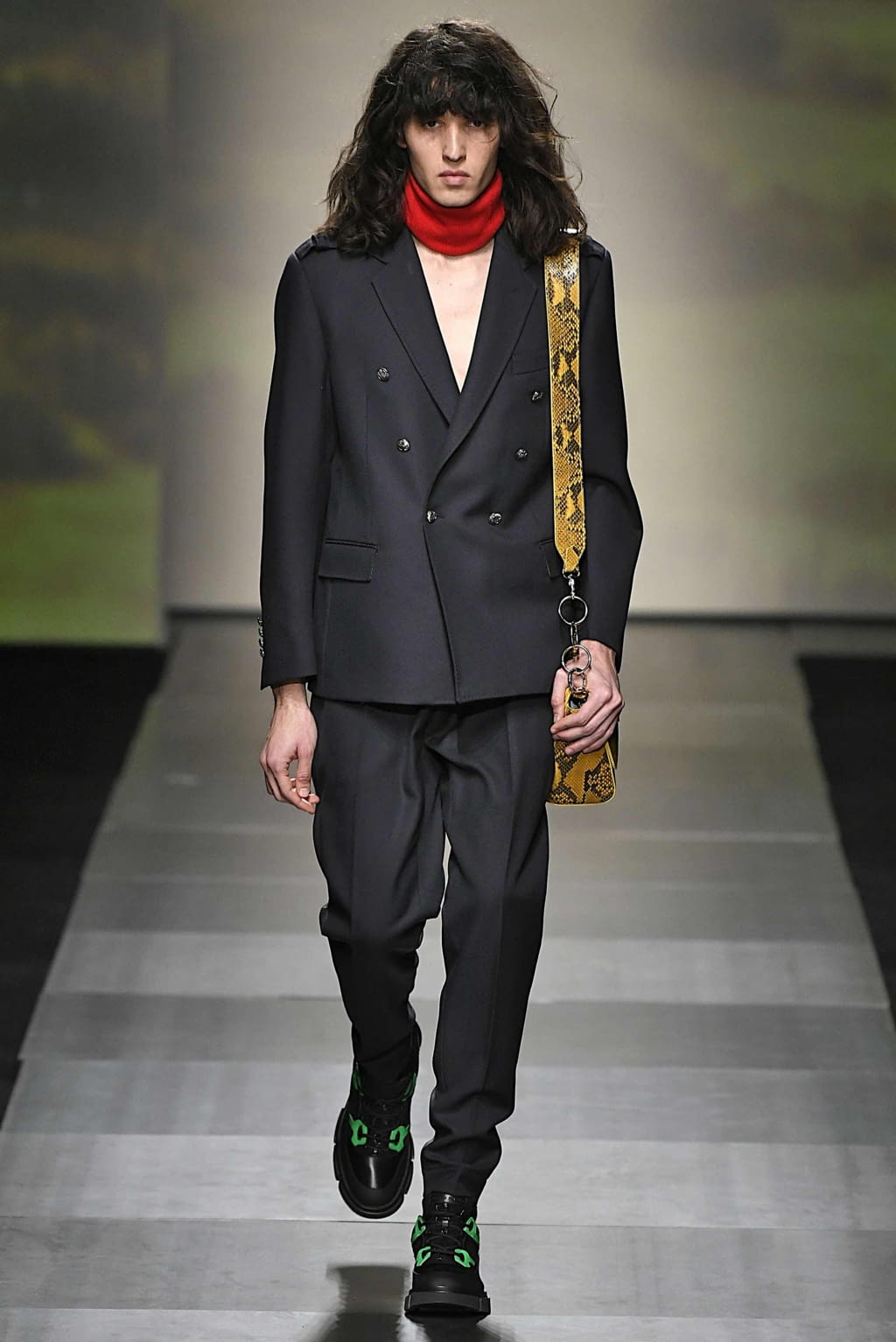 Fashion Week Milan Fall/Winter 2019 look 13 from the Frankie Morello collection 男装