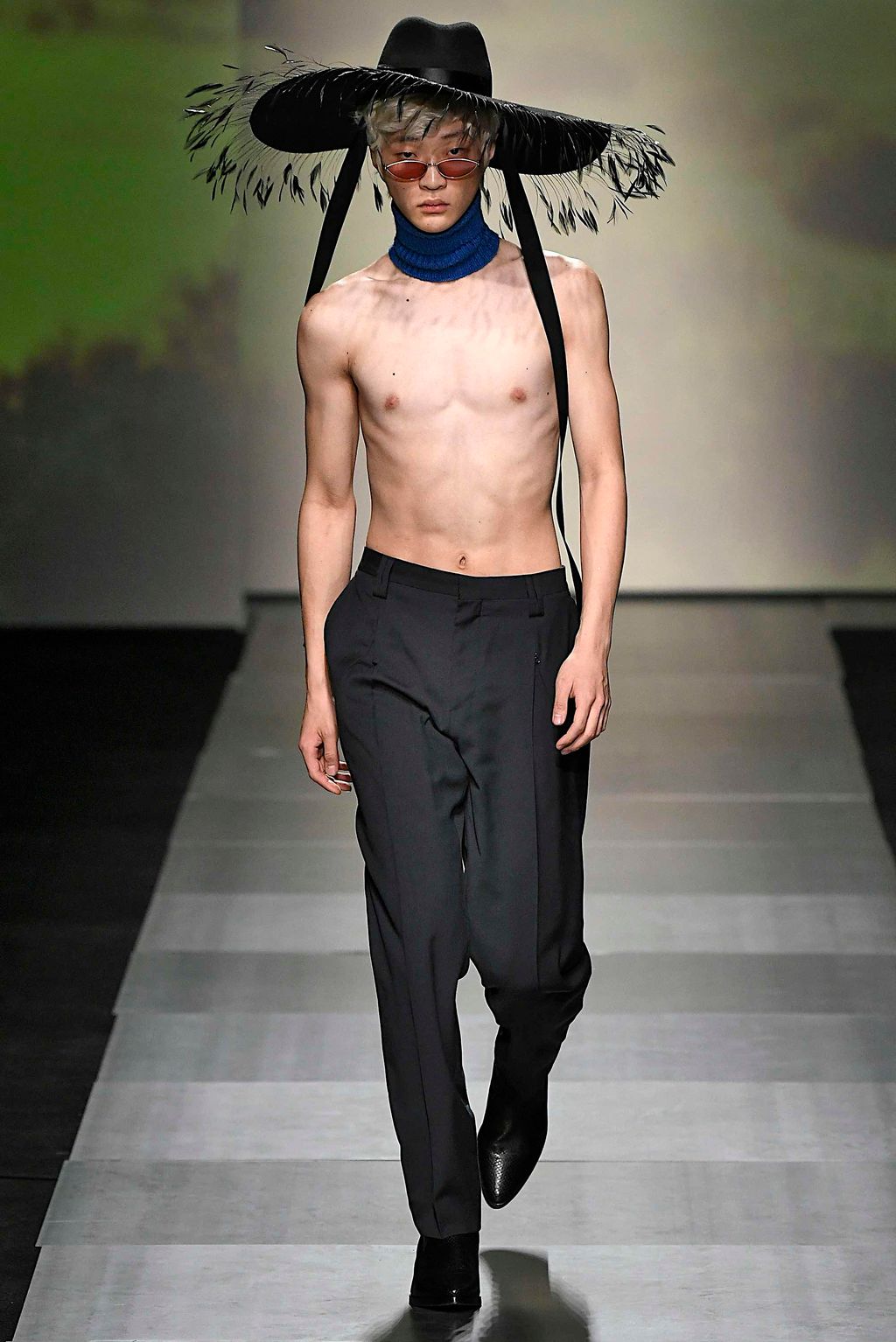 Fashion Week Milan Fall/Winter 2019 look 14 from the Frankie Morello collection 男装