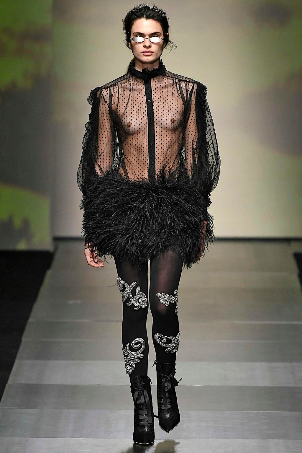 Fashion Week Milan Fall/Winter 2019 look 16 de la collection Frankie Morello menswear