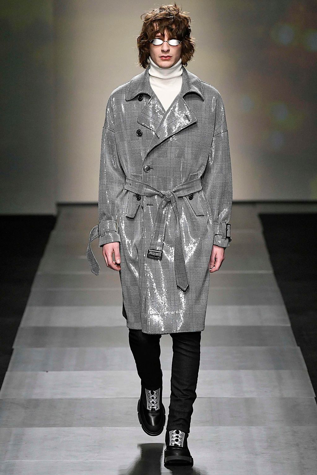 Fashion Week Milan Fall/Winter 2019 look 20 from the Frankie Morello collection menswear