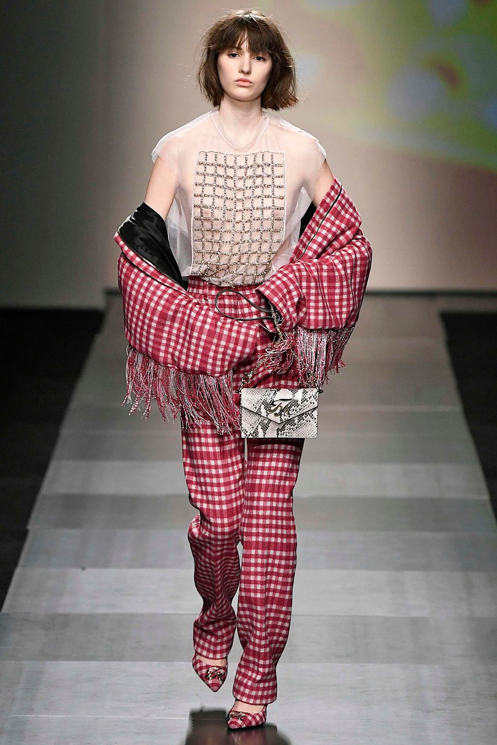 Fashion Week Milan Fall/Winter 2019 look 21 de la collection Frankie Morello menswear