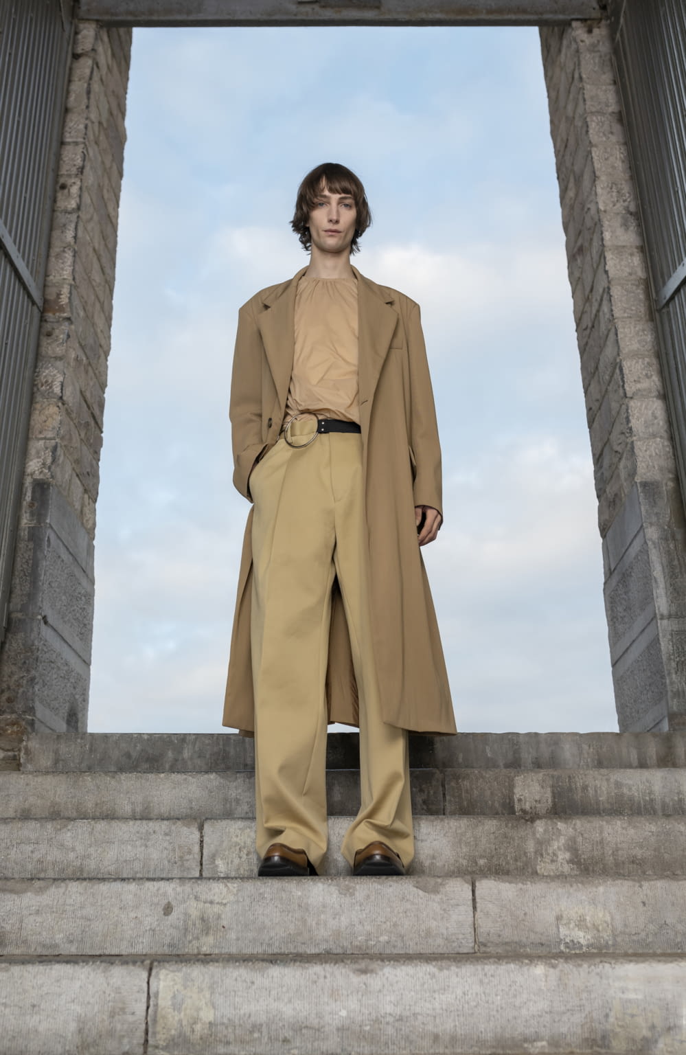 Fashion Week Paris Fall/Winter 2021 look 27 from the Dries Van Noten collection menswear