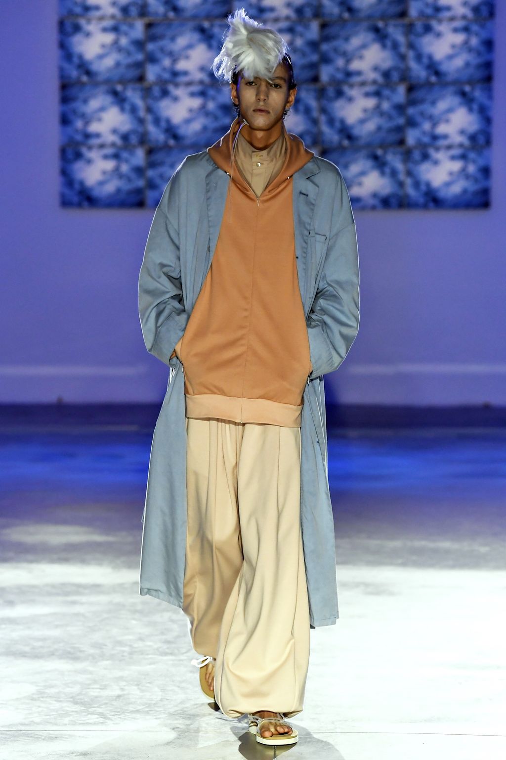 Fashion Week Florence Spring/Summer 2019 look 15 from the Fumito Gandryu collection menswear