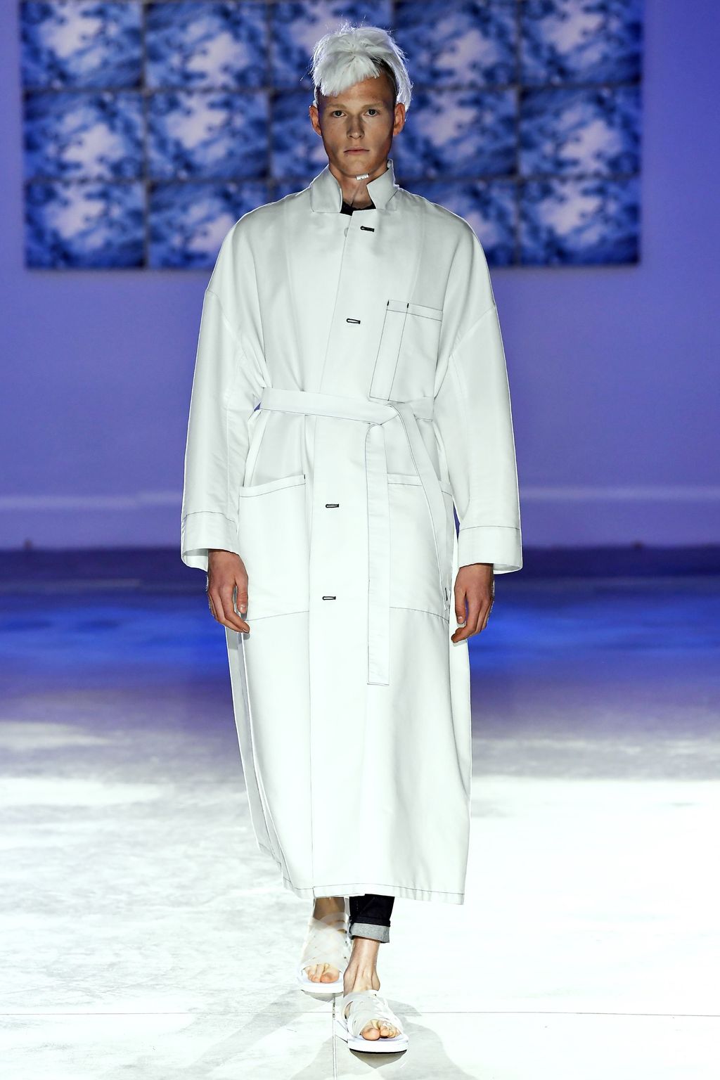 Fashion Week Florence Spring/Summer 2019 look 18 from the Fumito Gandryu collection menswear