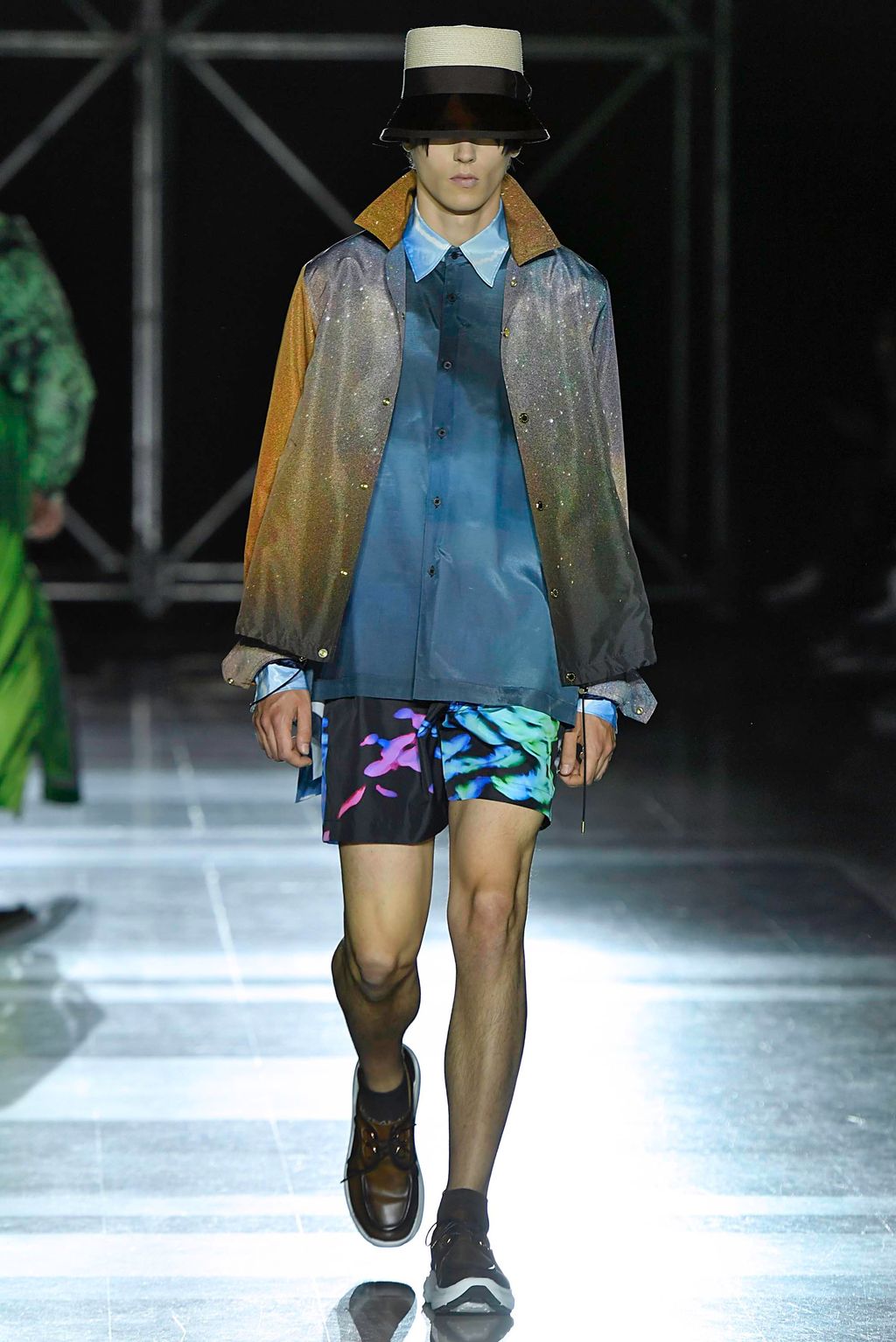 Fashion Week Paris Spring/Summer 2020 look 5 from the Fumito Gandryu collection menswear