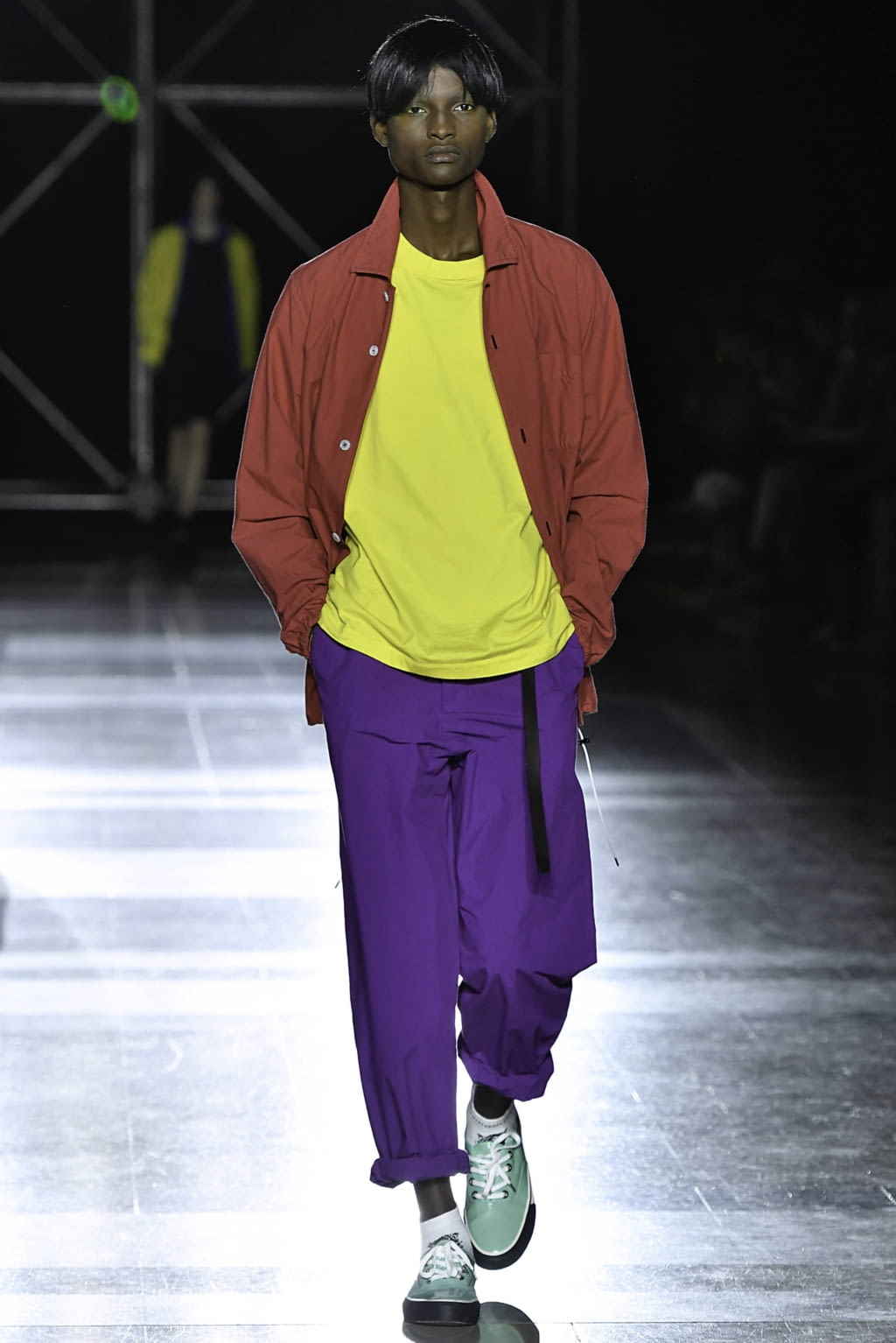 Fashion Week Paris Spring/Summer 2020 look 23 from the Fumito Gandryu collection menswear